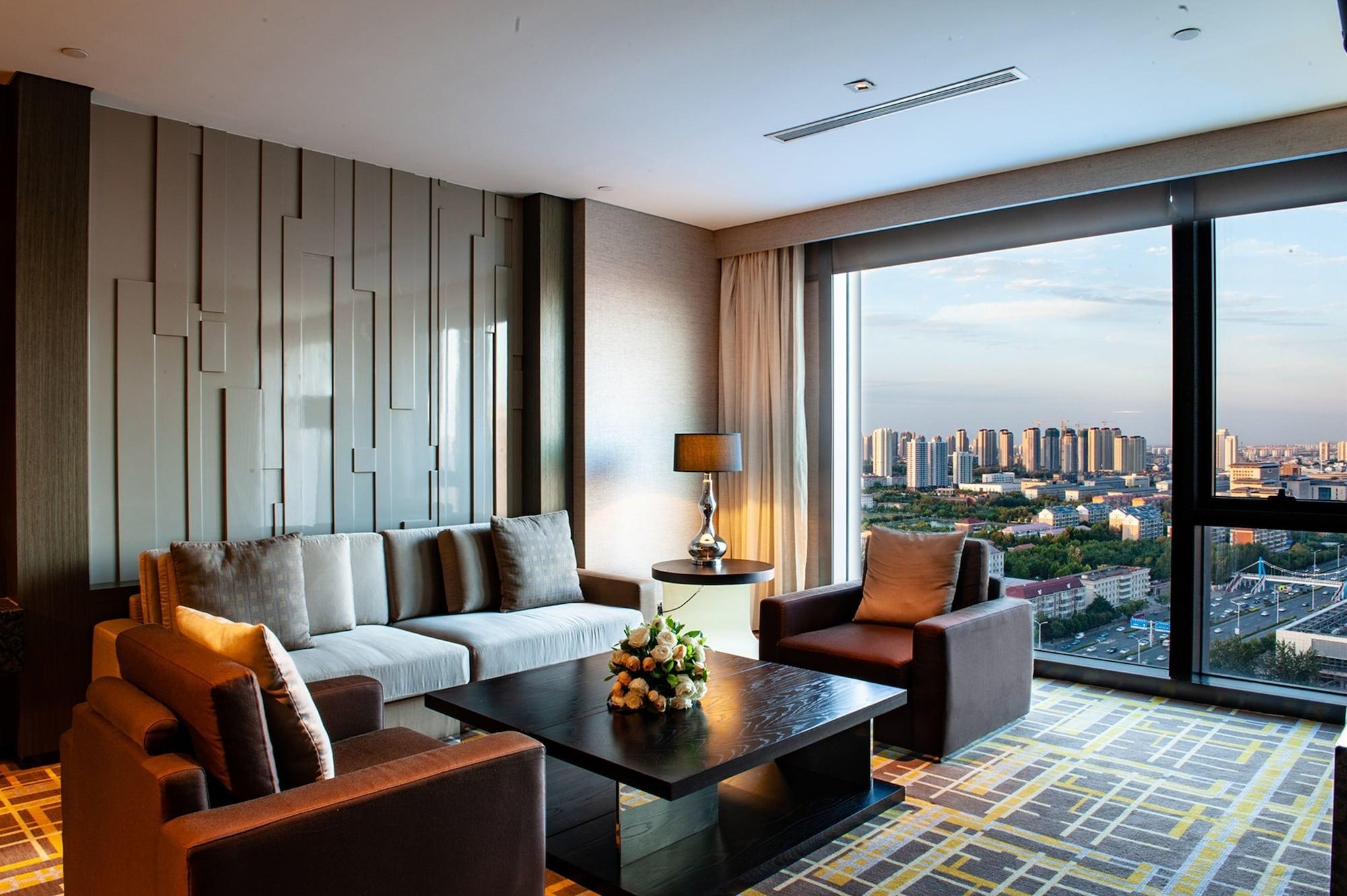 Hyatt Regency Tianjin East Otel Dış mekan fotoğraf